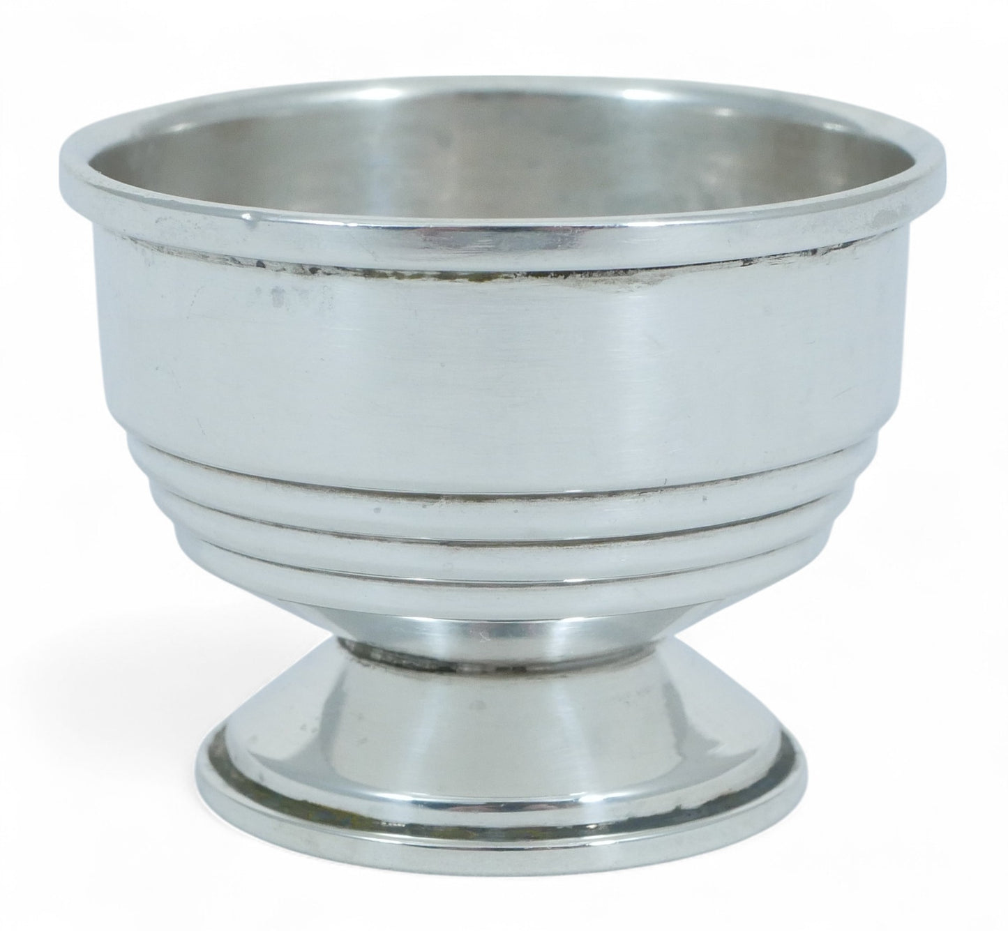 Antique Art Deco 1935 Sterling Silver Salt Cellar Small Sugar Tea Bowl Dish Cup