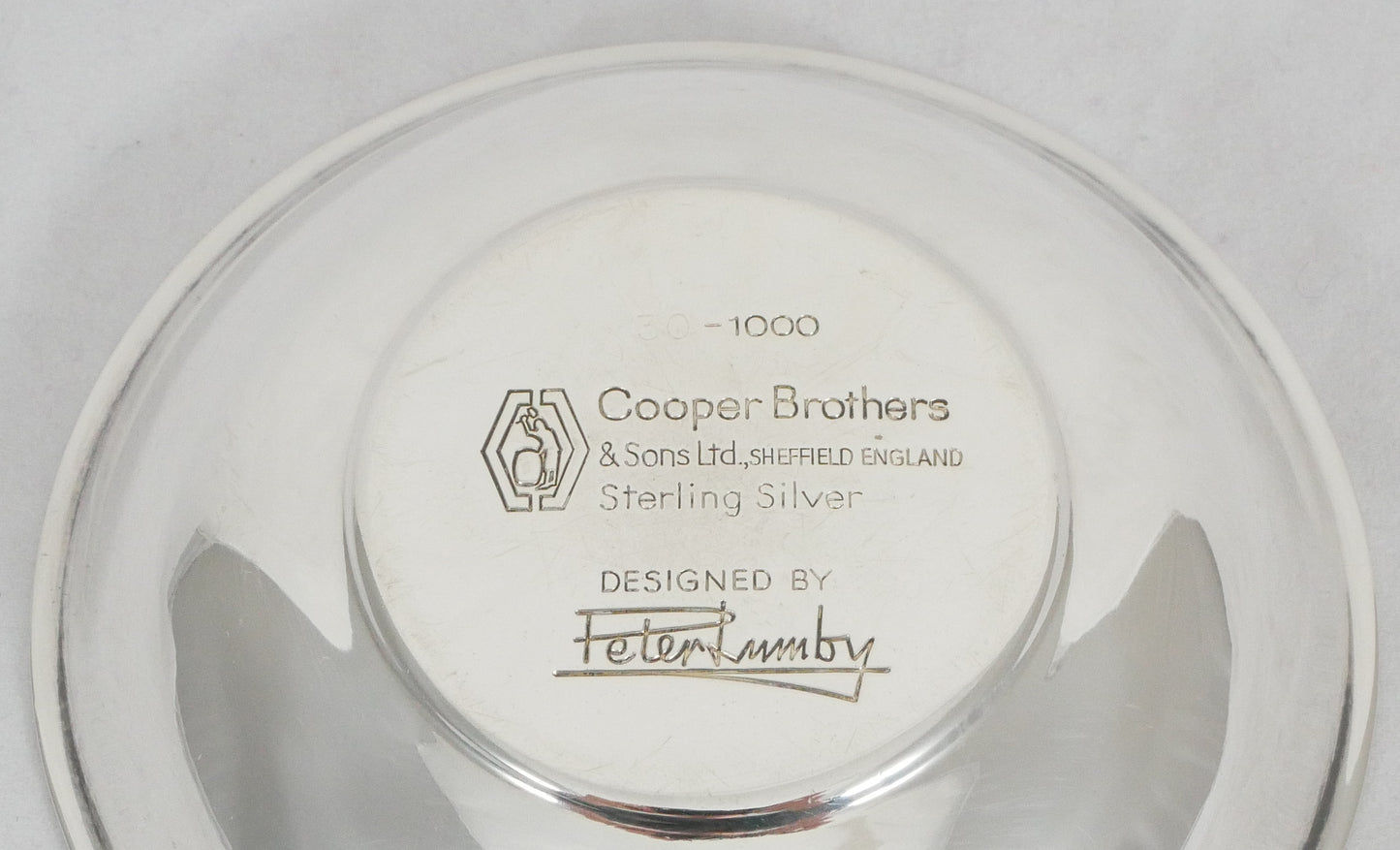 Vintage 1977 Sterling Silver Queen Elizabeth II Silver Jubilee Dish Bowl QEII CB