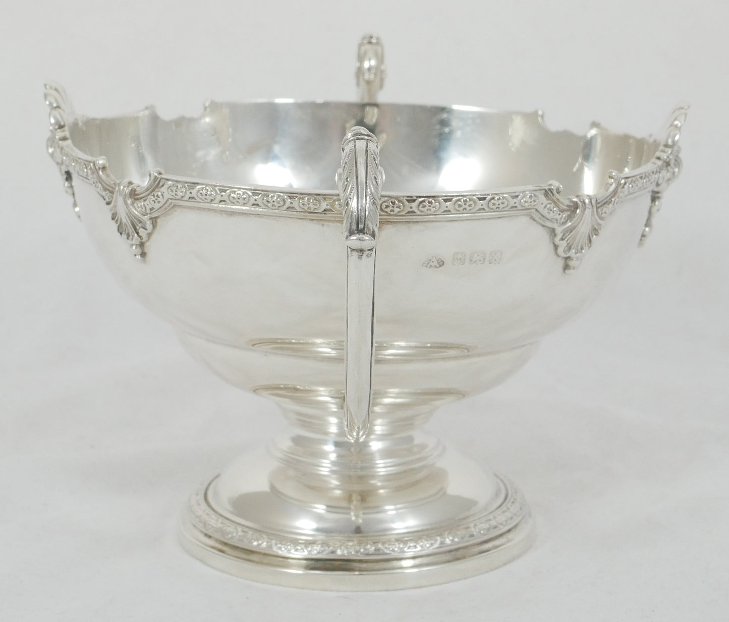 Antique Art Deco 1947 Sterling Silver Horovitz Comport Footed Bowl Loving Cup