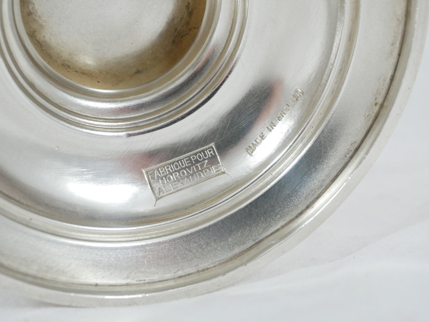 Antique Art Deco 1947 Sterling Silver Horovitz Comport Footed Bowl Loving Cup