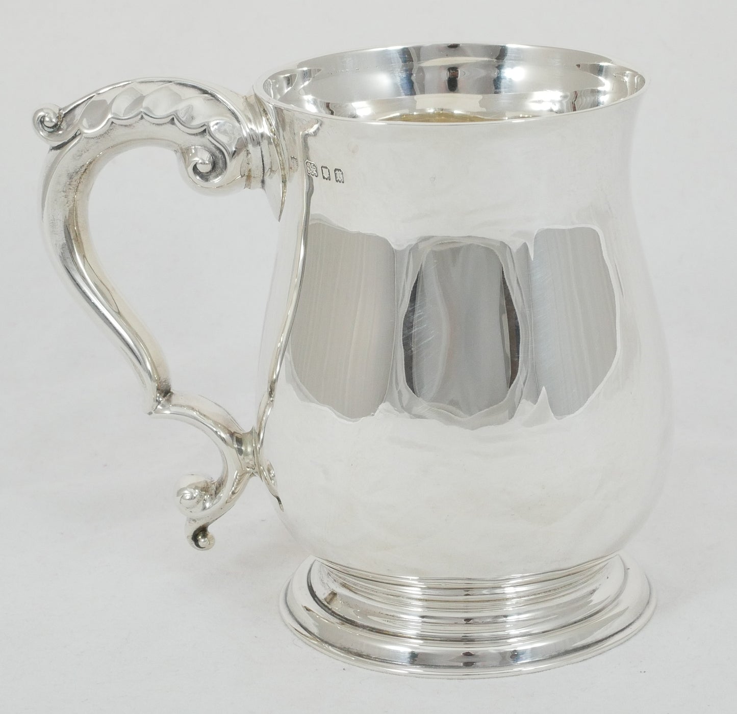 Antique Art Deco 1932 Sterling Silver Pint Mug Tankard Cup 500ml JB Chatterley