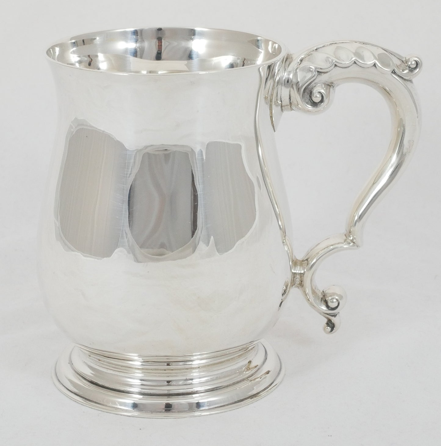 Antique Art Deco 1932 Sterling Silver Pint Mug Tankard Cup 500ml JB Chatterley