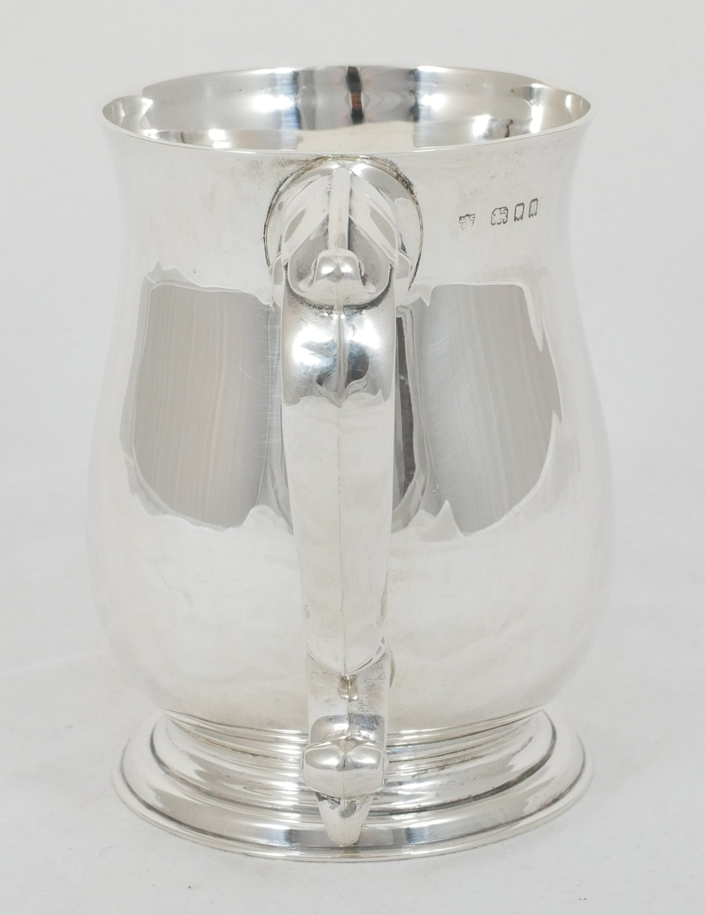 Antique Art Deco 1932 Sterling Silver Pint Mug Tankard Cup 500ml JB Chatterley