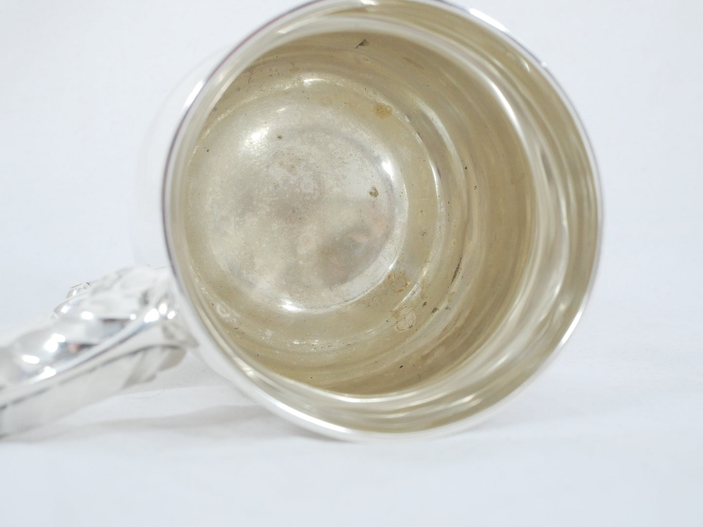 Antique Art Deco 1932 Sterling Silver Pint Mug Tankard Cup 500ml JB Chatterley