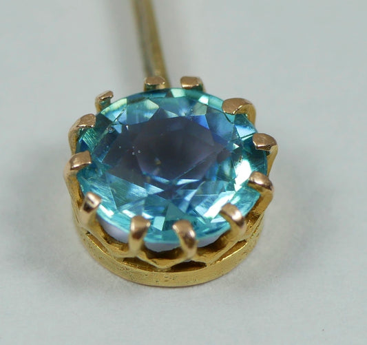 Antique Edwardian 1910 Solid 9ct Yellow Gold 44cm 17.5" Lavalier Chain Necklace