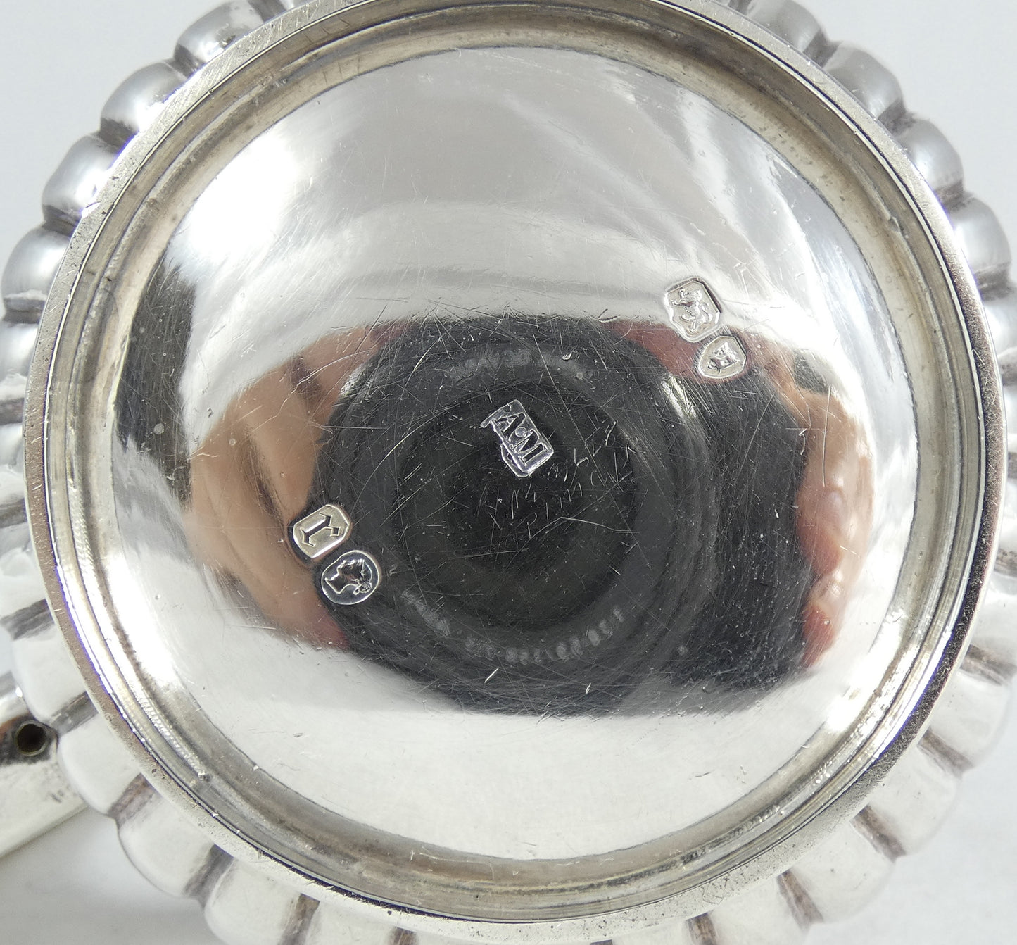 Antique Victorian 1872 Heavy Sterling Silver Milk Jug Creamer London Pitcher