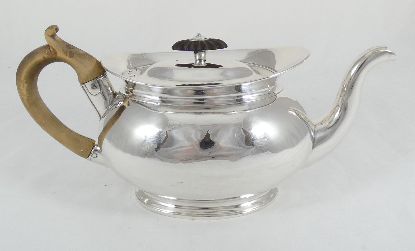Antique Georgian 1802 Sterling Silver 1L Teapot Tea Pot Charles Aldridge London