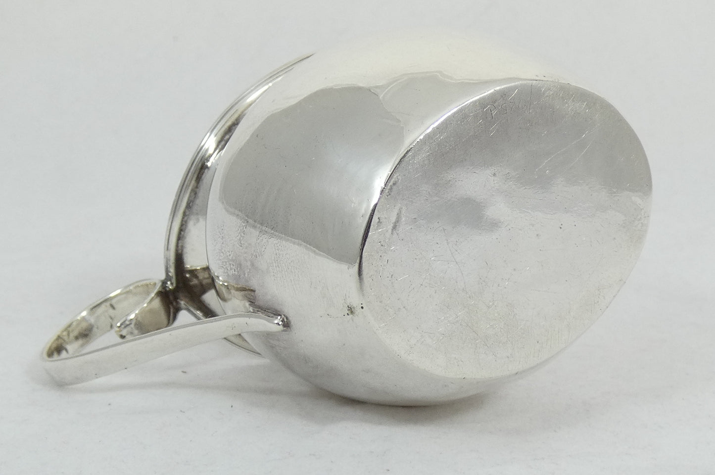 Antique Edwardian 1919 Sterling Silver Small Milk Jug Creamer for Tea Coffee Set