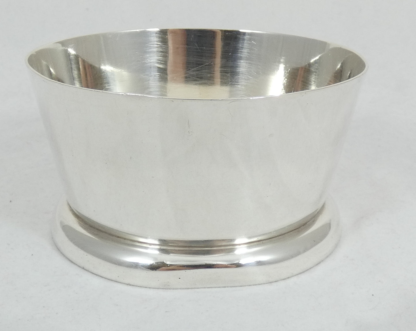 Antique Art Deco 1936 Heavy Sterling Silver Childs Infant Bowl Food Dish Pet AEJ