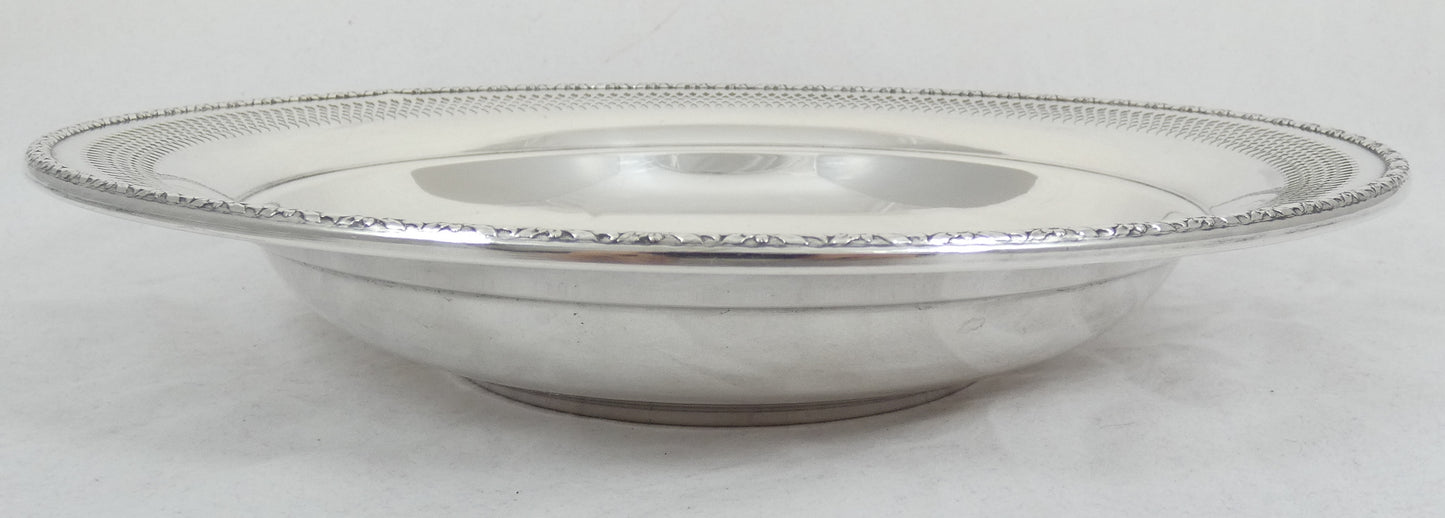 Vintage American Baldwin & Miller 6" 15cm Small Serving Bowl Dish Pierced #850