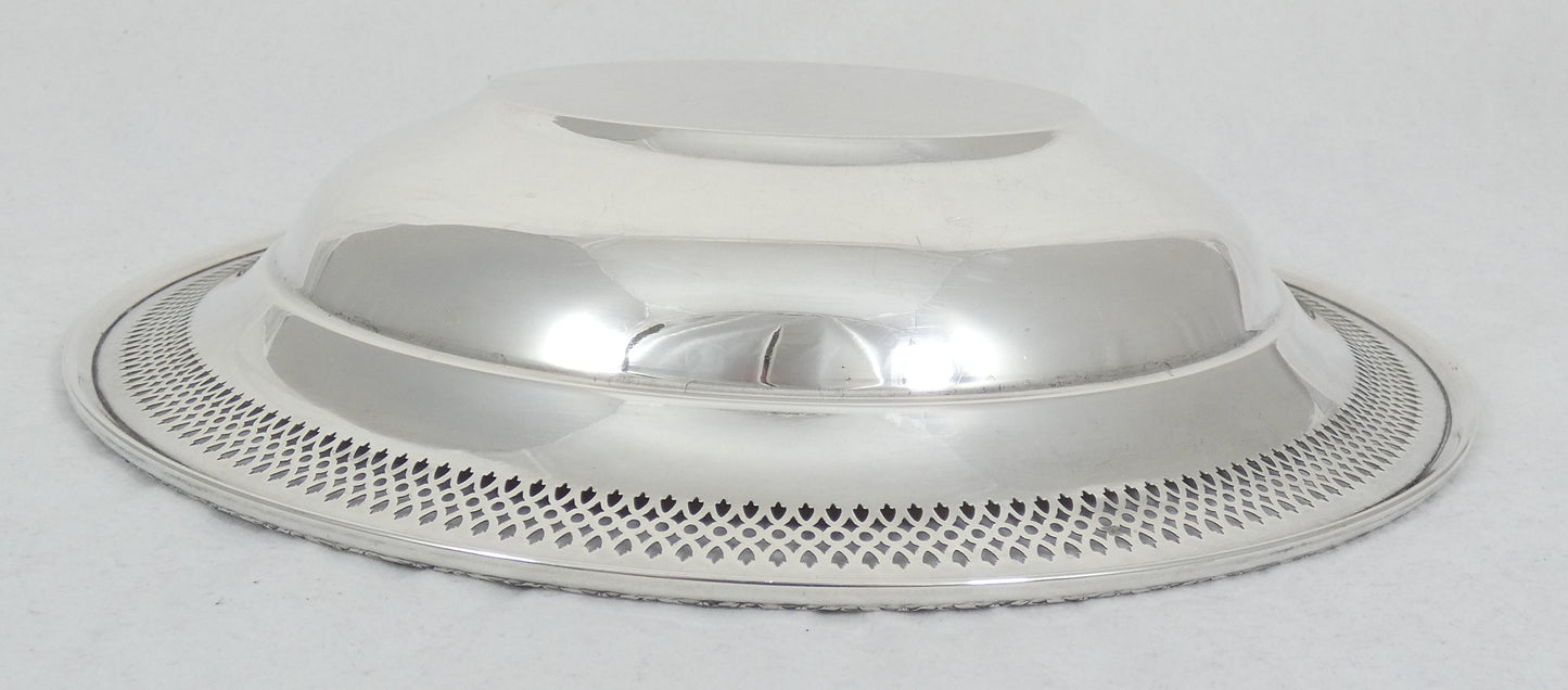Vintage American Baldwin & Miller 6" 15cm Small Serving Bowl Dish Pierced #850