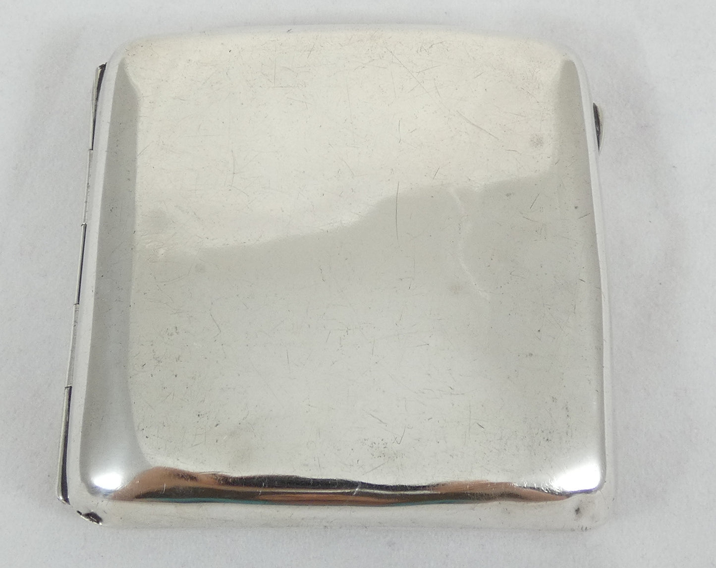 Antique Edwardian 1910 Levinson Australian Sterling Silver Cigarette Card Case