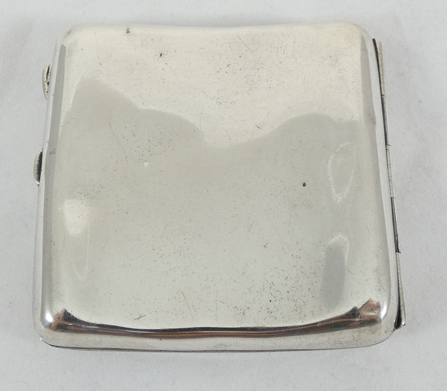 Antique Edwardian 1910 Levinson Australian Sterling Silver Cigarette Card Case