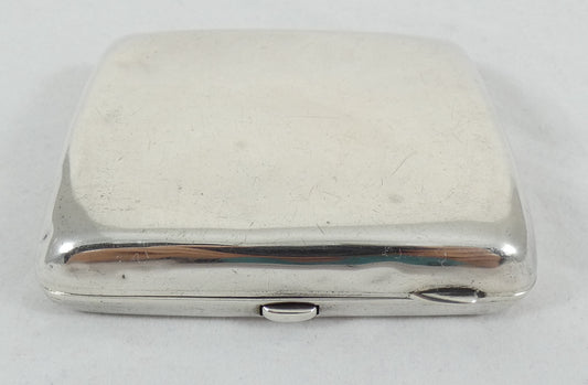 Antique Edwardian 1910 Levinson Australian Sterling Silver Cigarette Card Case