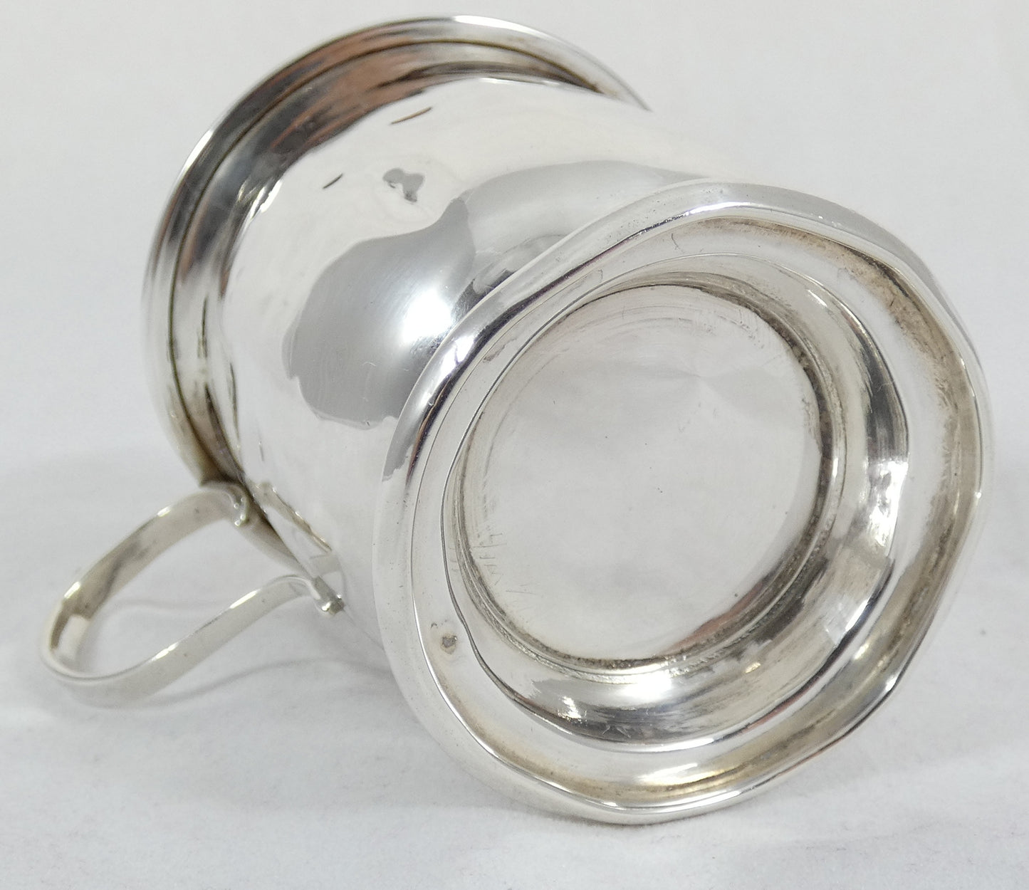 Antique Art Deco 1939 Sterling Silver Christening Childs Mug Tankard Cup 100ml