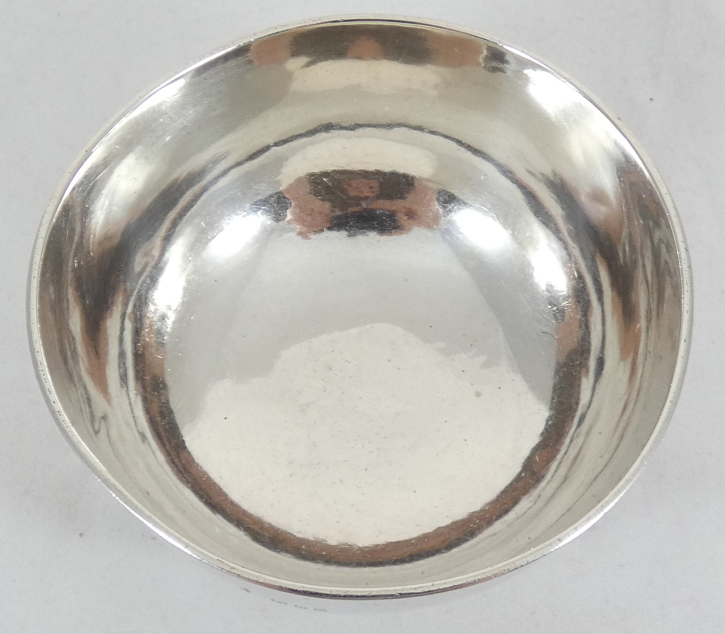 Antique Edwardian 1918 Heavy Sterling Silver Footed Sugar Serving Bowl Dish 925