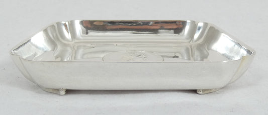 Vintage 1953 Sterling Silver Queen Elizabeth II Coronation Coin Dish Plate Tray