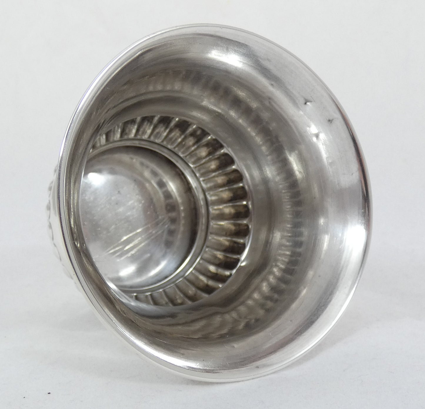 Antique Edwardian 1907 Sterling Silver Beaker Cup Urn Vase Toothpick Holder Pot