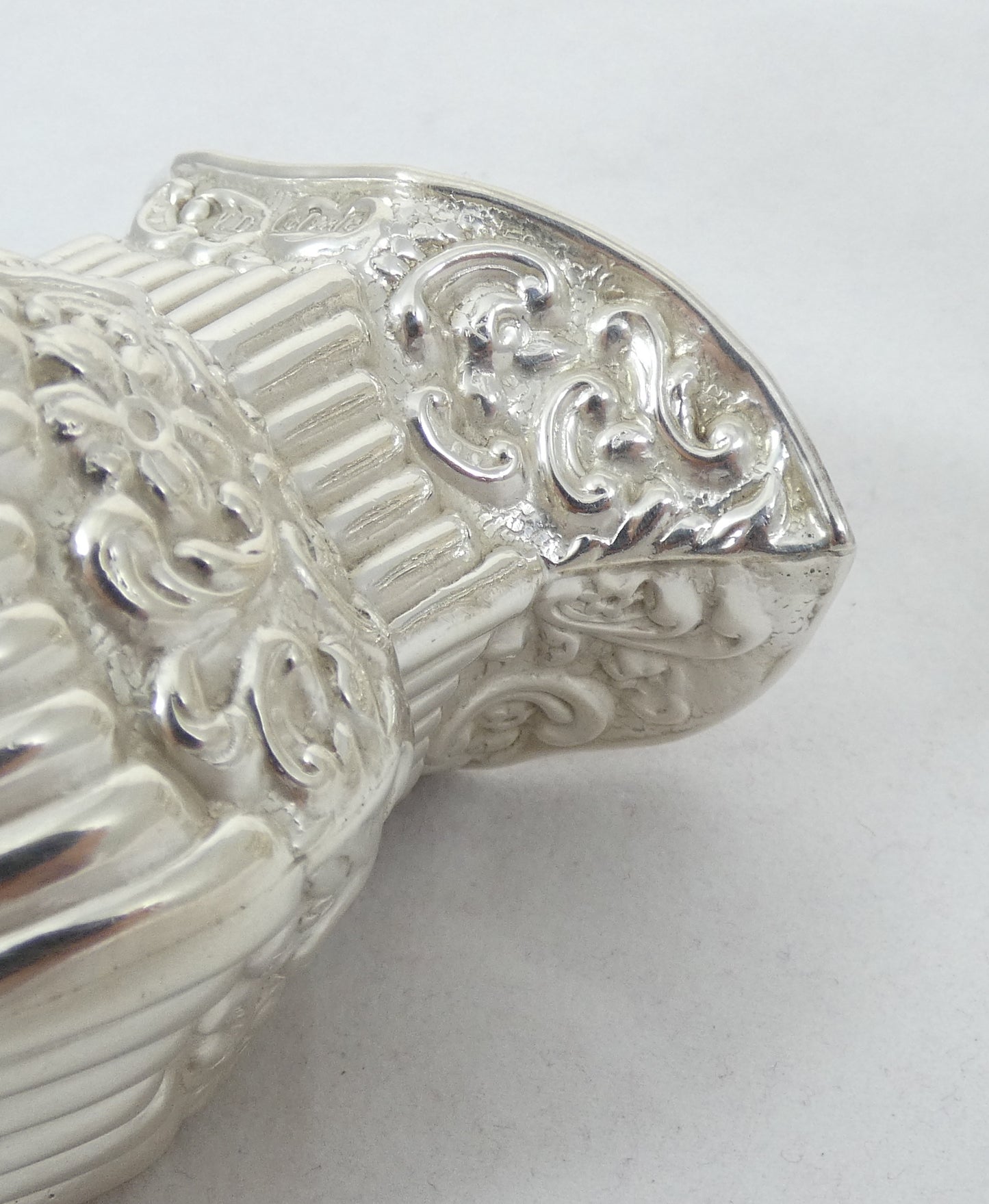 Antique Edwardian 1904 Sterling Silver 2pc Sugar Bowl Milk Jug Creamer Tea Set