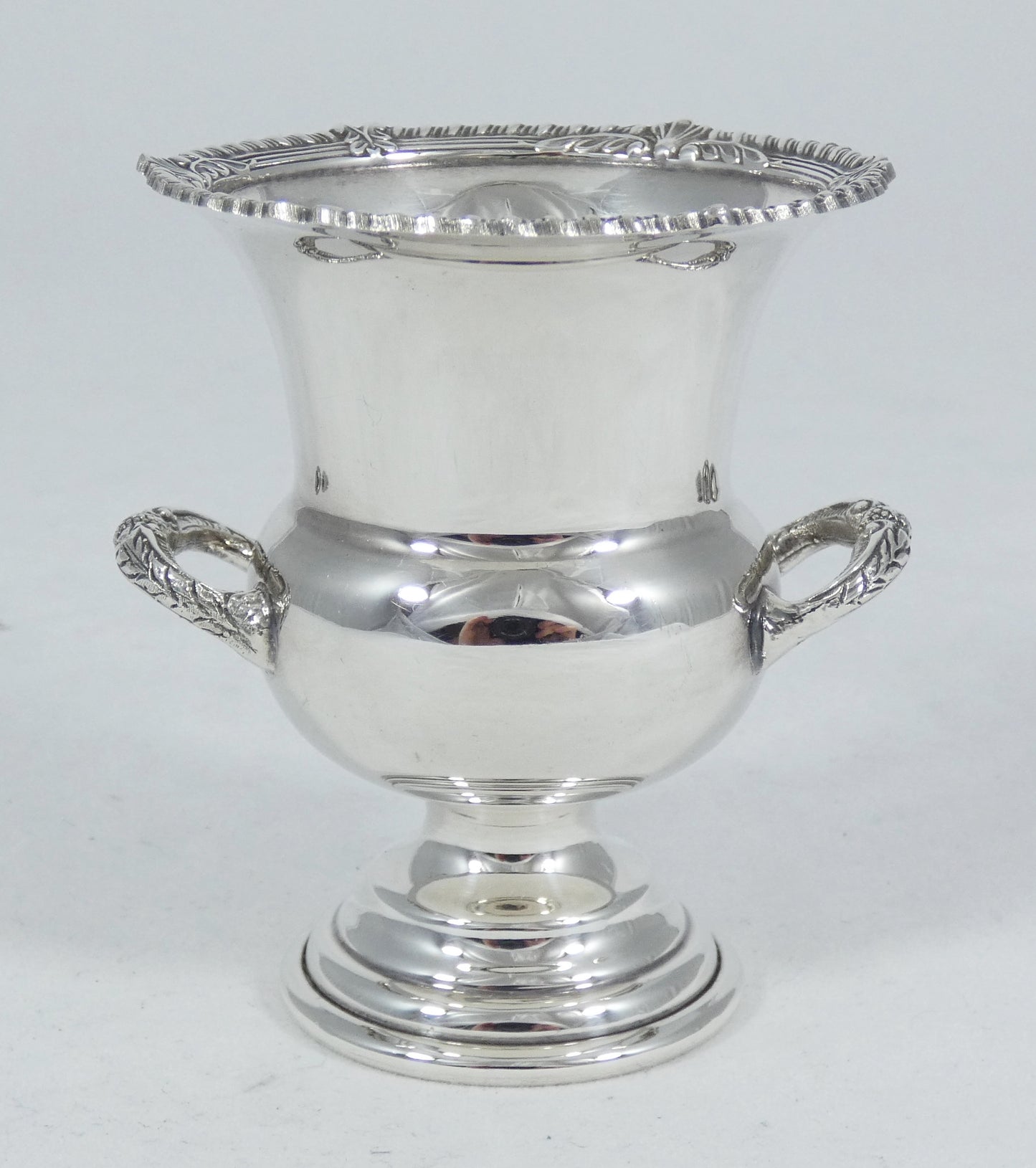 Antique Vintage 1972 Sterling Silver Miniature Urn Toothpick Holder Bucket Cruet