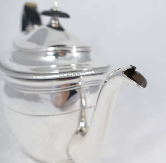 Antique Georgian 1801 Sterling Silver Teapot 1150ml Tea Pot David Pontifex Set