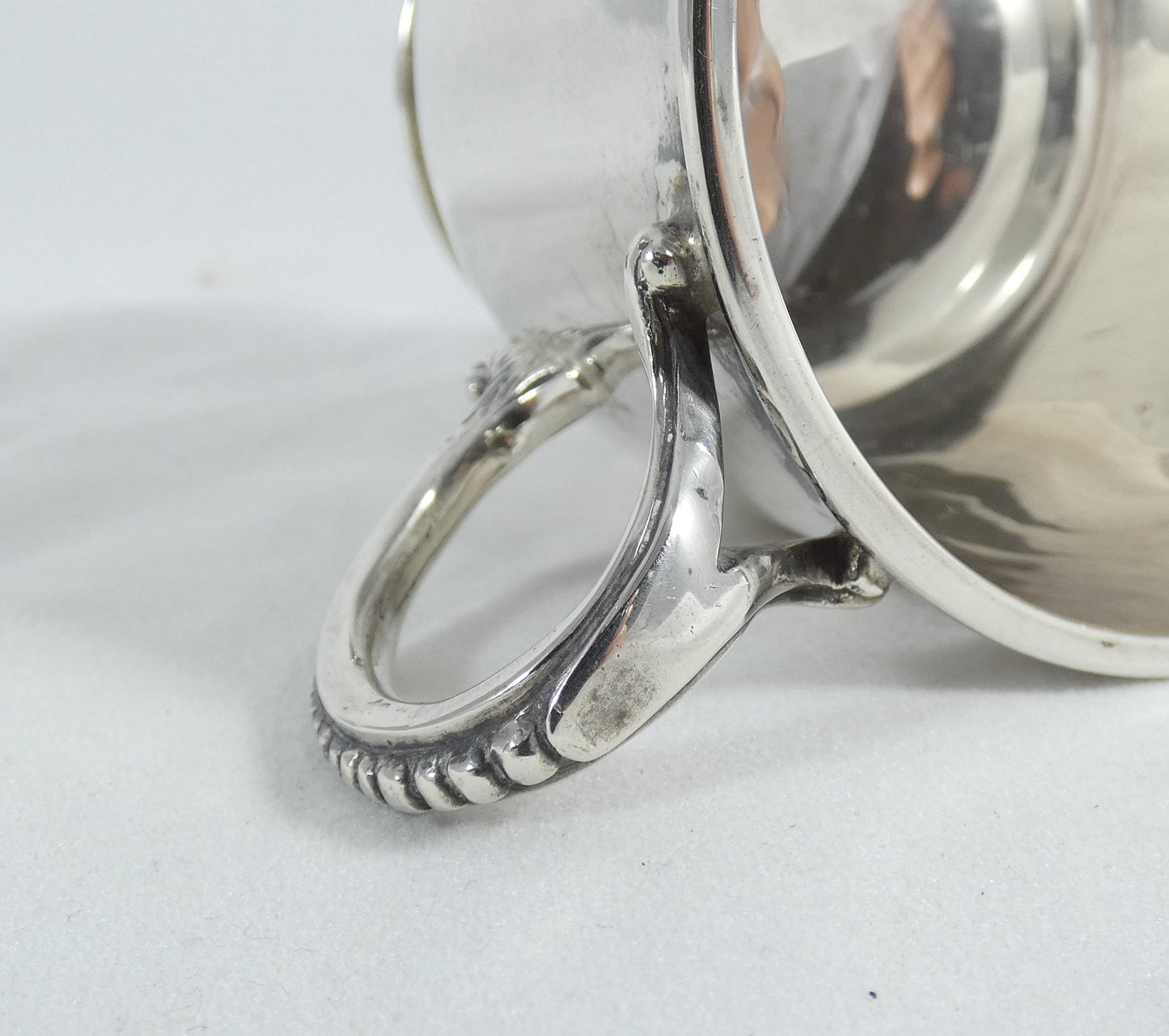 Antique Art Deco 1923 Sterling Silver 175ml Christening Mug Baby Childs Cup B&S