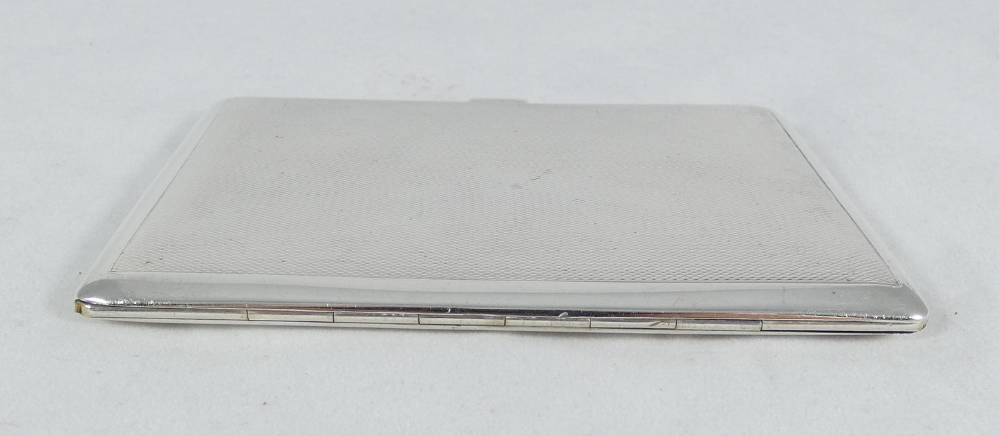 Antique Vintage Australian Sterling Silver Cigarette Card Case James Fairfax EH
