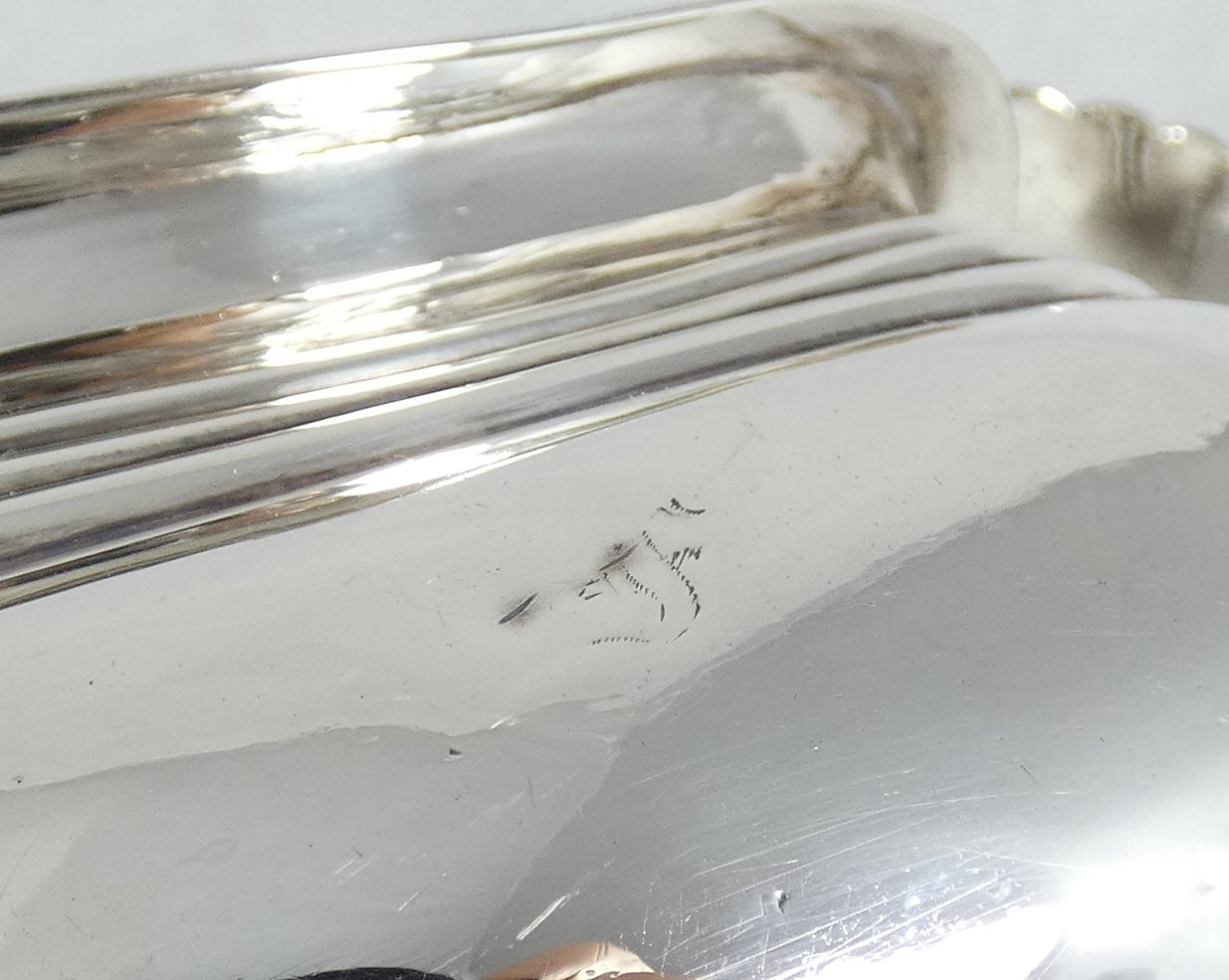 Antique Georgian 1798 Sterling Silver Milk Jug Creamer London Sauce Boat Regency