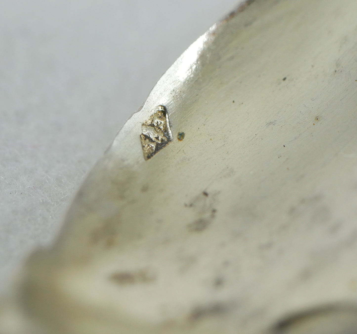 Antique Set of 4 French Sterling Silver Open Salt Cellars Bowls & Spoons Cruet