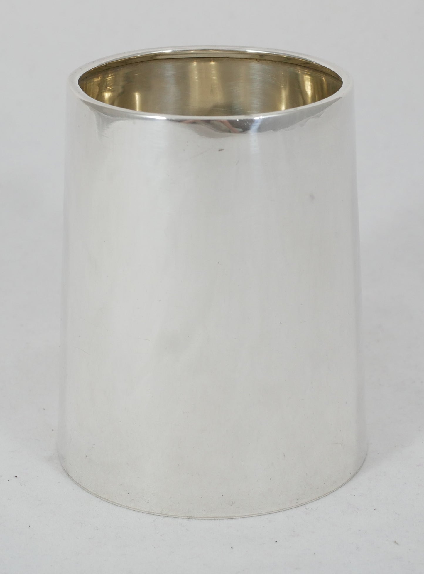 Antique Art Deco 1932 Sterling Silver Half Pint Mug Tankard Unengraved 270ml 925