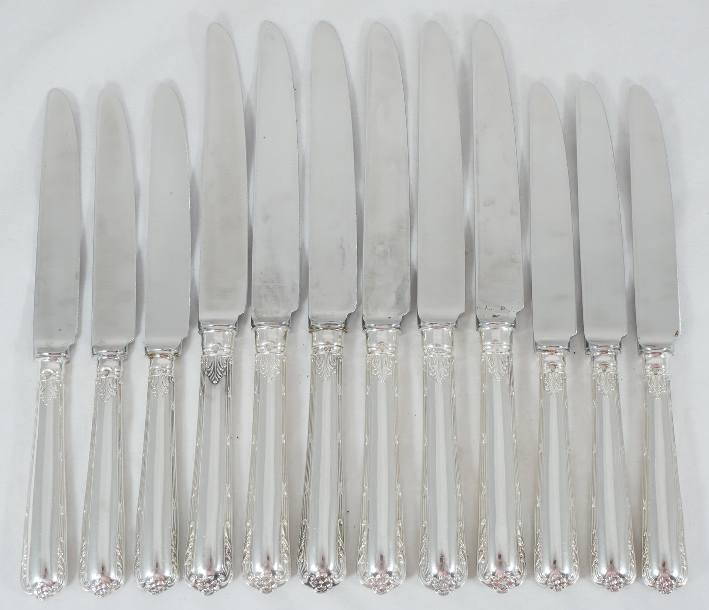 Antique Vintage 53pc 6pl Sterling Silver Marie Cutlery Set Fork Spoon Asprey CJV