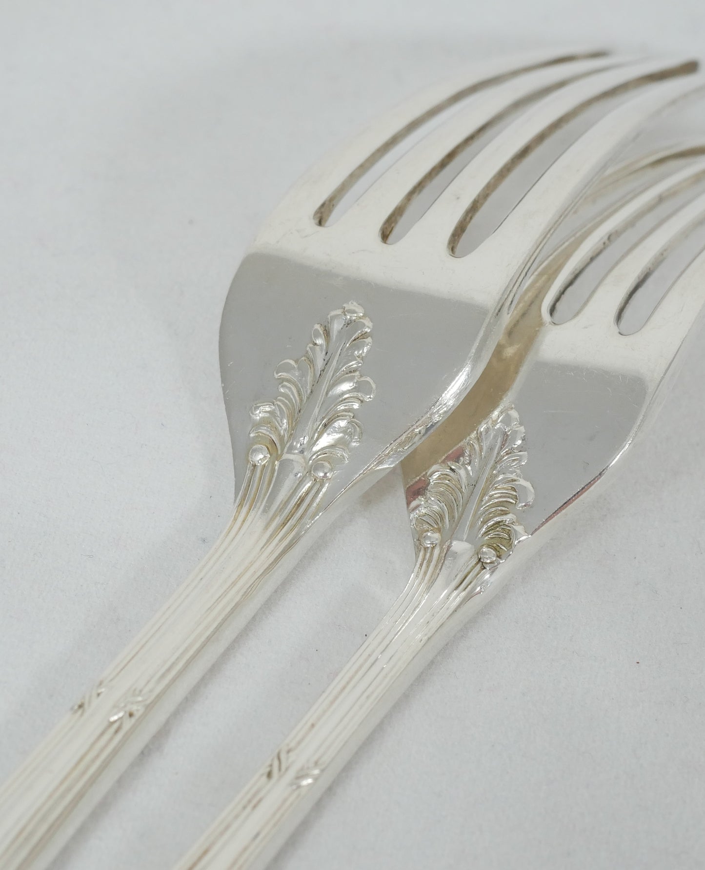 Antique Vintage 53pc 6pl Sterling Silver Marie Cutlery Set Fork Spoon Asprey CJV
