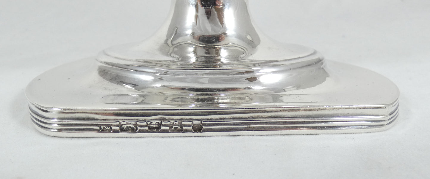 Antique Georgian 1806 Sterling Silver Footed Teapot Coffee Pot Internal Strainer