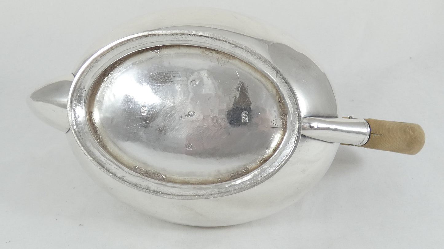 Antique Georgian 1802 Sterling Silver 1L Teapot Tea Pot Charles Aldridge London