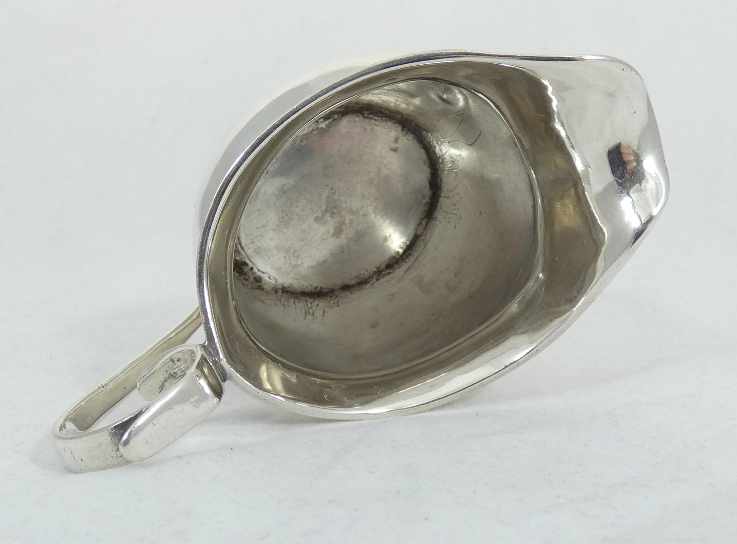 Antique Edwardian 1919 Sterling Silver Small Milk Jug Creamer for Tea Coffee Set