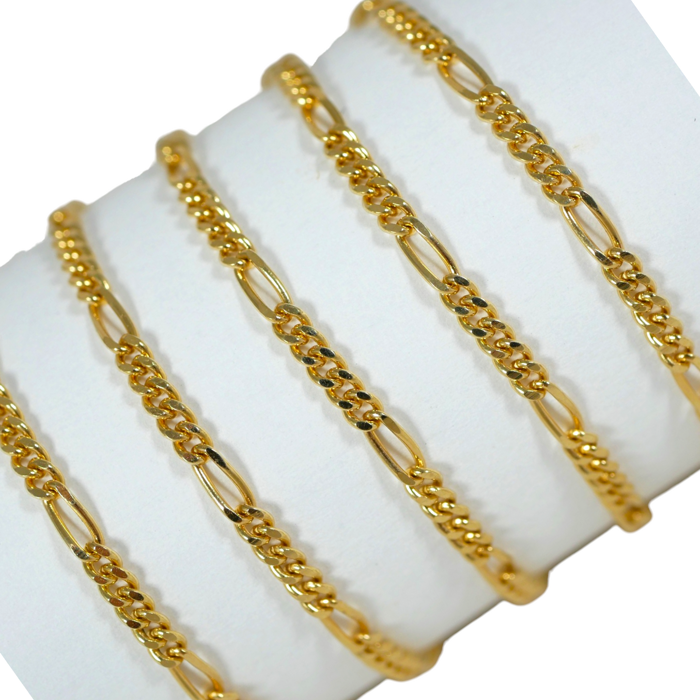 Quality Solid 14ct Yellow Gold 2mm Figaro Link 50cm 20" Necklace Chain 5 & 1 585