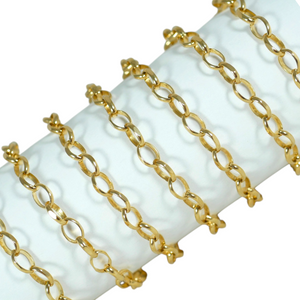 English Solid 9ct Yellow Gold 3.5mm Cable Chain Opera Length 70cm 27.5" Necklace