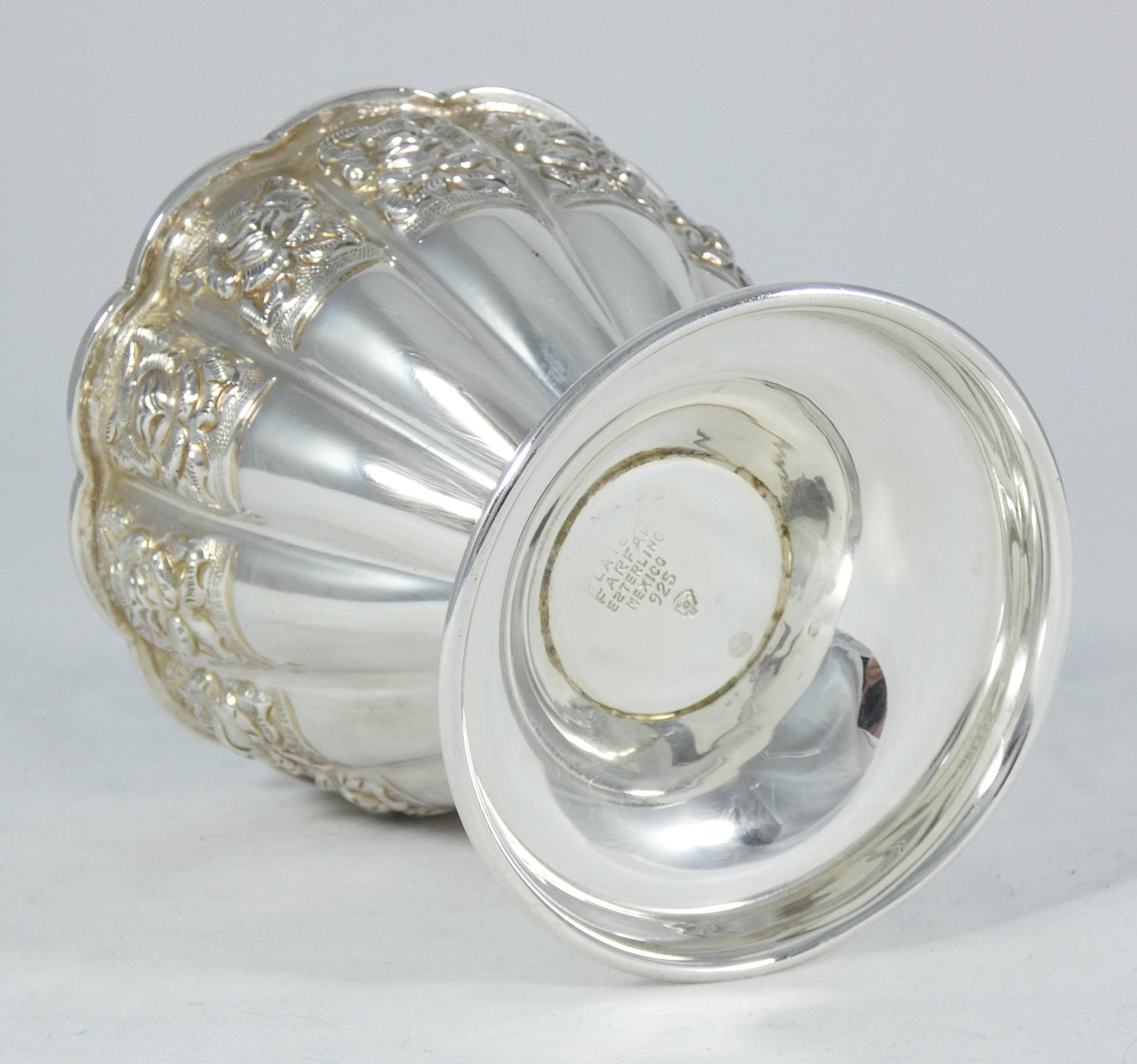 Antique Vintage 1950 FarFan Spratling Mexican Sterling Silver Sugar Bowl Vase