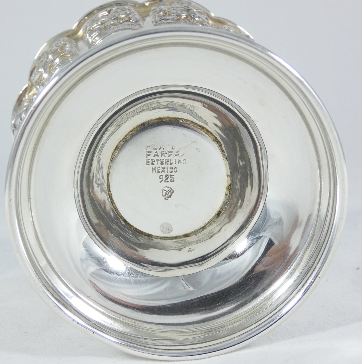 Antique Vintage 1950 FarFan Spratling Mexican Sterling Silver Sugar Bowl Vase