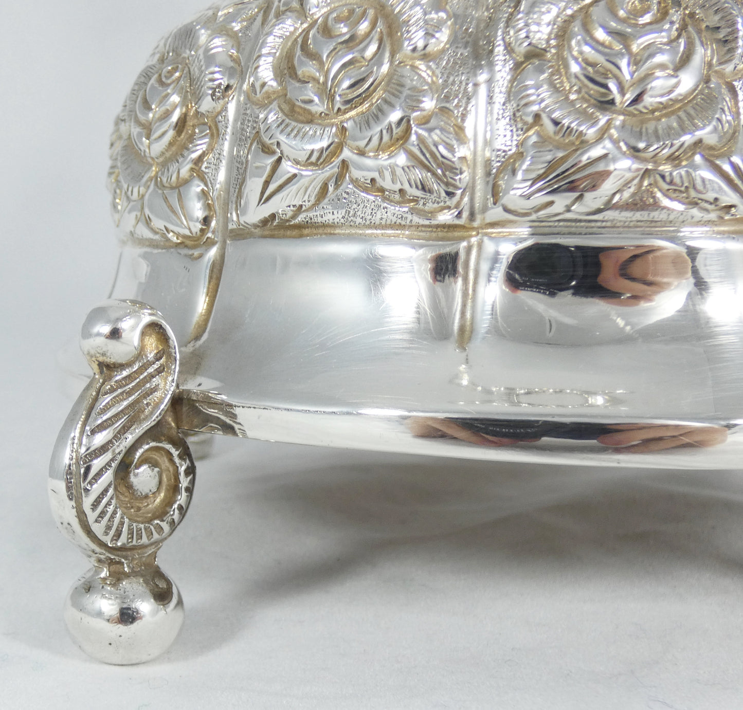 Antique Vintage 1950 FarFan Spratling Mexican Sterling Silver Spirit Kettle Pot