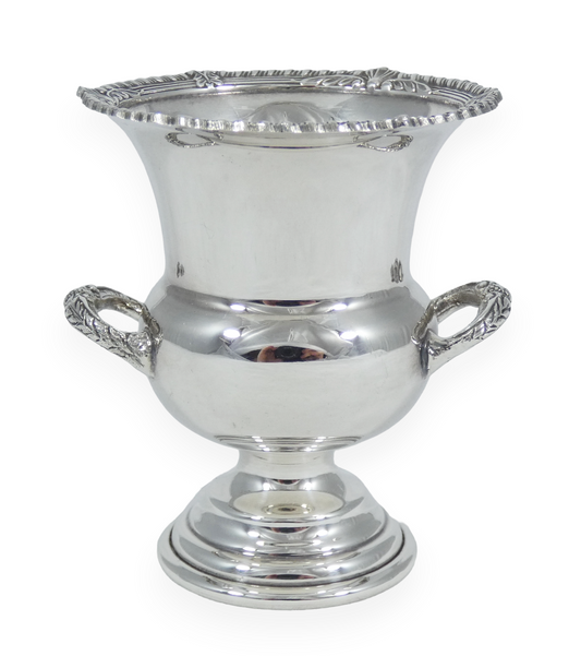 Antique Vintage 1972 Sterling Silver Miniature Urn Toothpick Holder Bucket Cruet