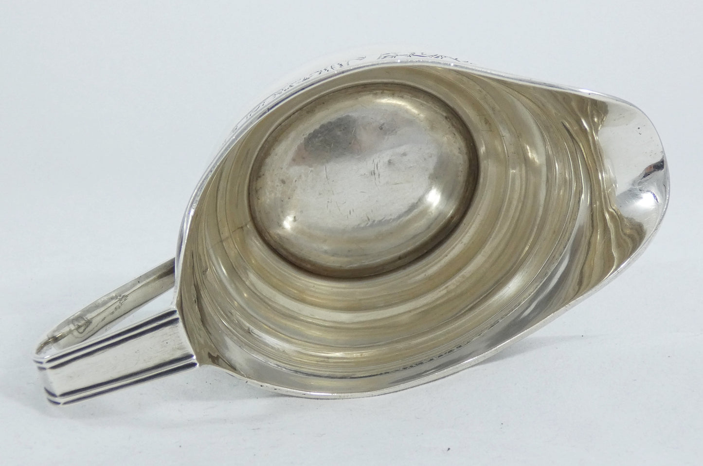 Antique Georgian 1805 Sterling Silver Sugar Milk Jug Creamer Bright Cut T Dicks