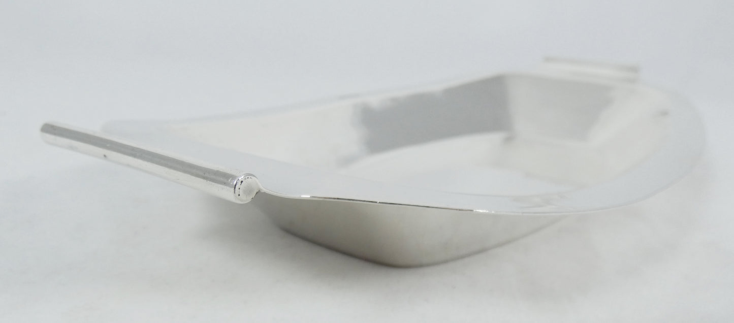 Antique Art Deco 1939 Heavy Sterling Silver 32cm Oval Serving Bowl Tray Dish W&H