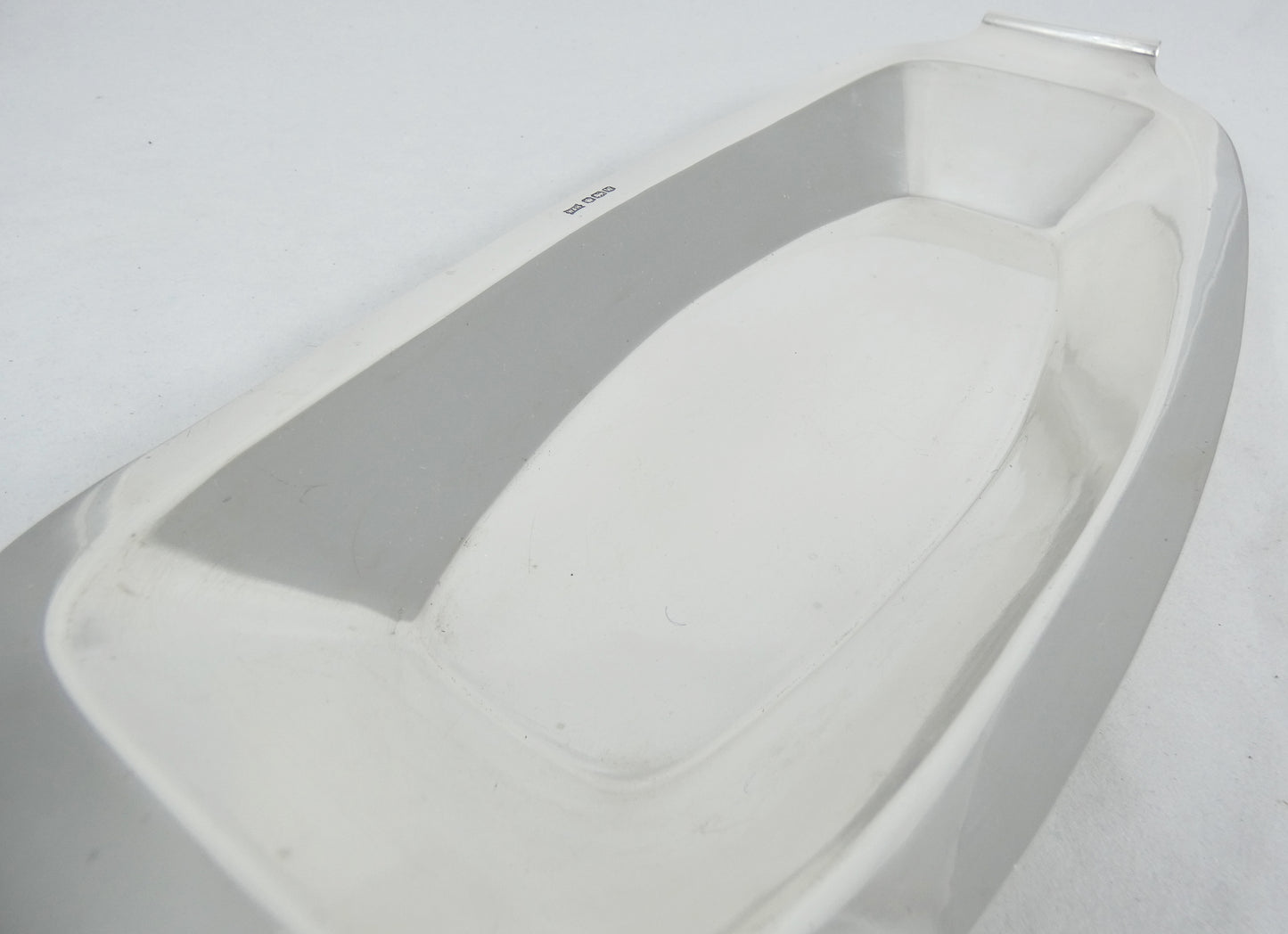 Antique Art Deco 1939 Heavy Sterling Silver 32cm Oval Serving Bowl Tray Dish W&H