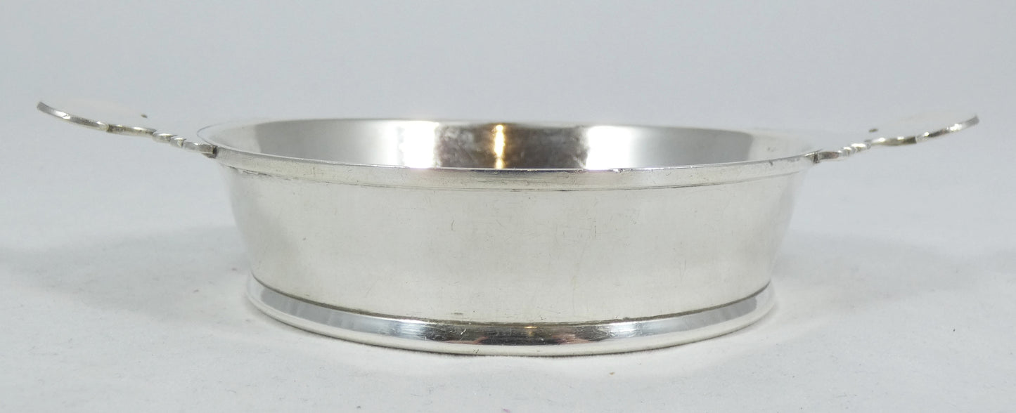 Antique Art Deco 1937 Sterling Silver 9cm Porringer Serving Bowl Dish Frame W&H