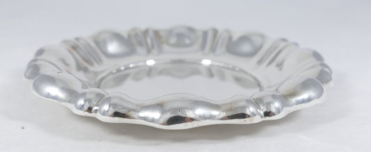 Antique Vintage Austro-Hungarian Solid 800 Silver 21.5cm 8.5" Serving Bowl Dish